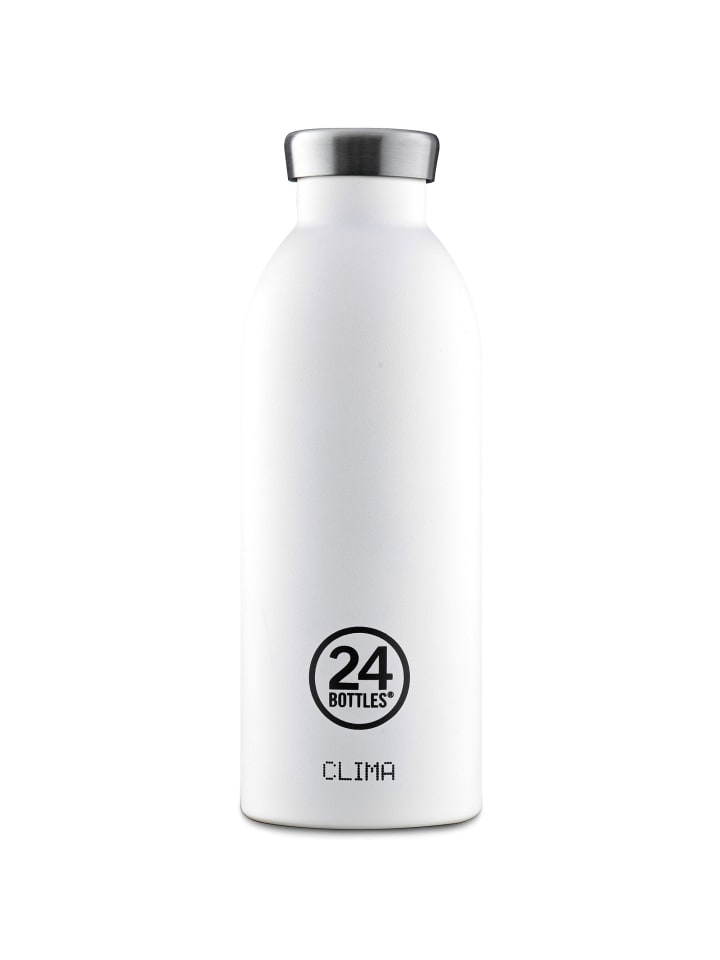 Clima Trinkflasche 500 ml stone ice white