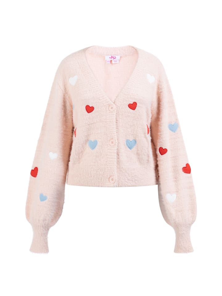 Damen Strickjacke in Rosa