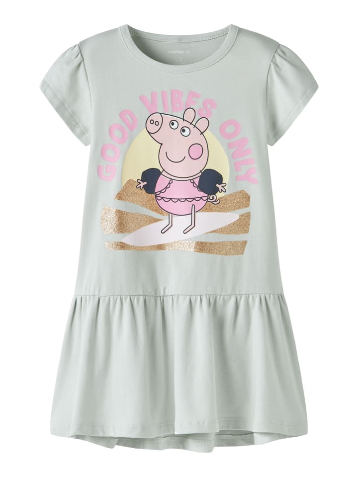 Kleid in Pale Aqua