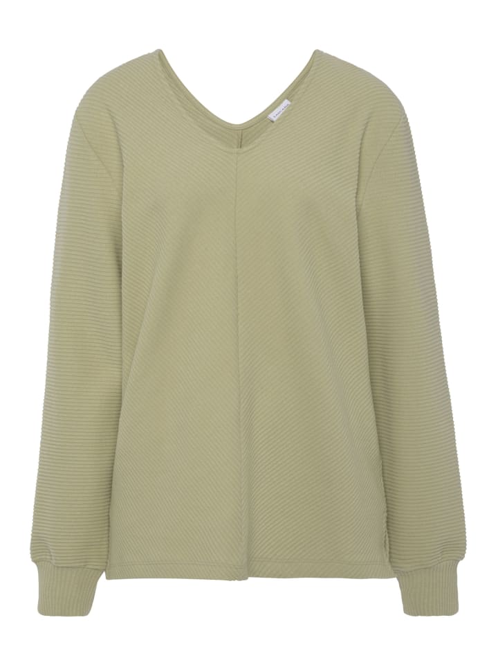 Sweatshirt in pistazie