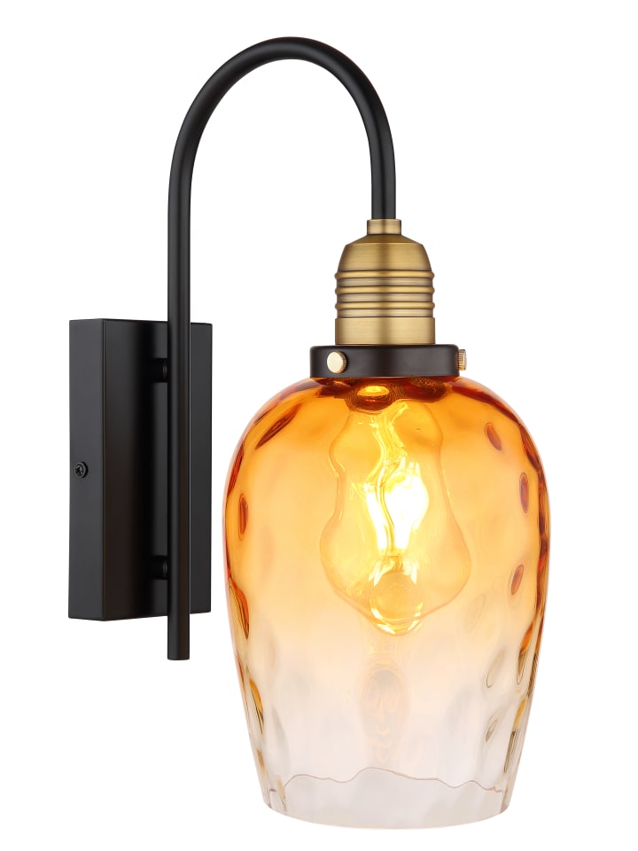 Wandleuchte "SALVY" in black