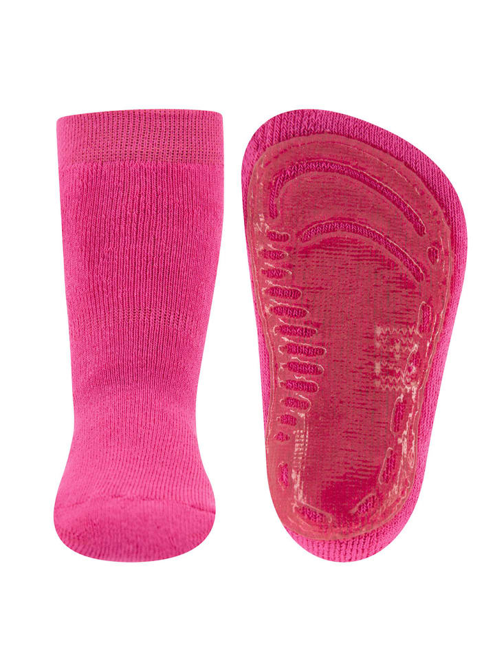 Stoppersocken Uni in phlox