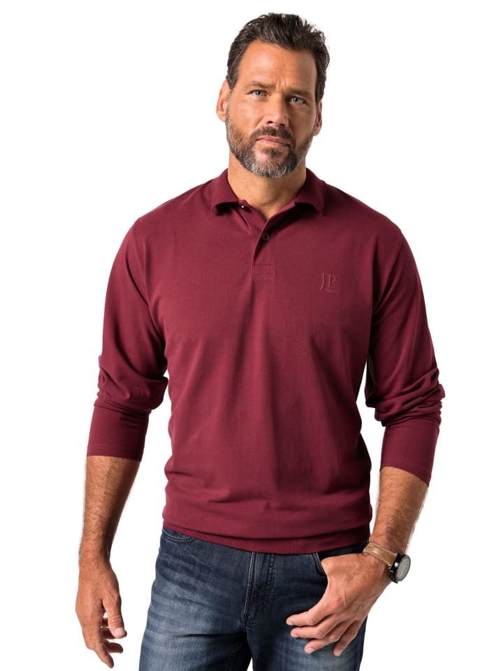 Poloshirt in aubergine