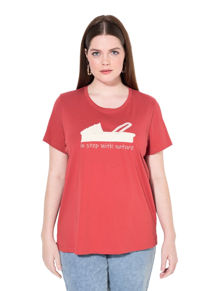 Shirt in rostrot