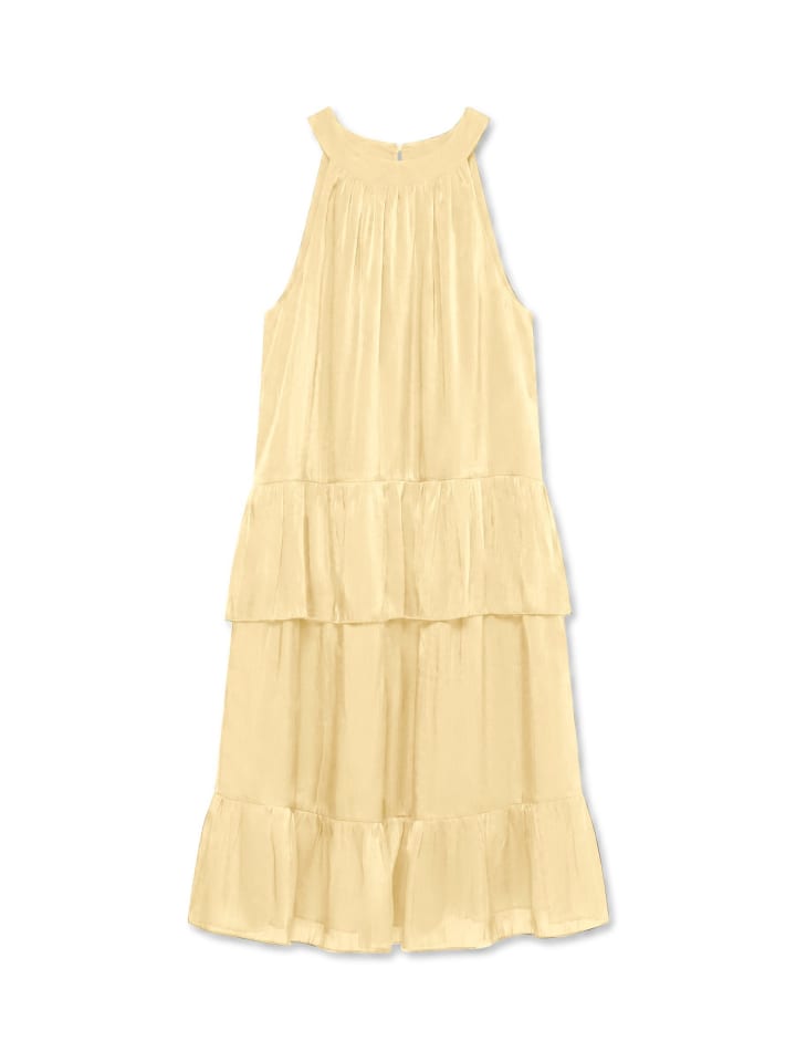 Kleid in Pale Banana