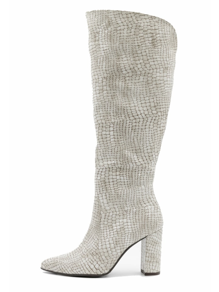 Damen Schuhe in BEIGE SCHLANGE