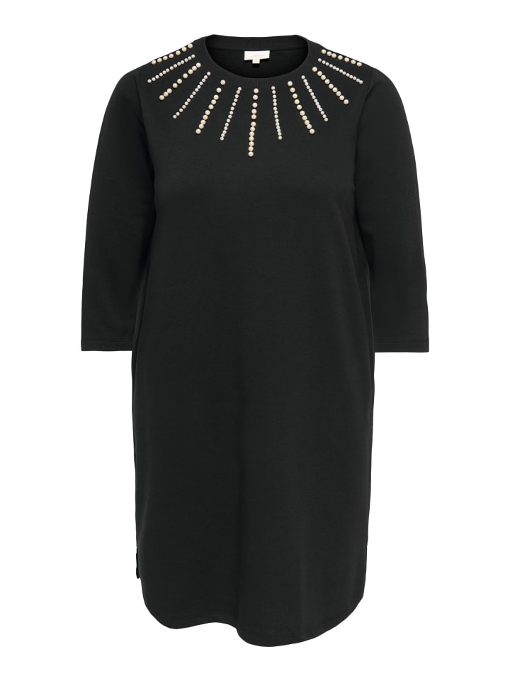 Sweatshirt-Kleid in Black 1