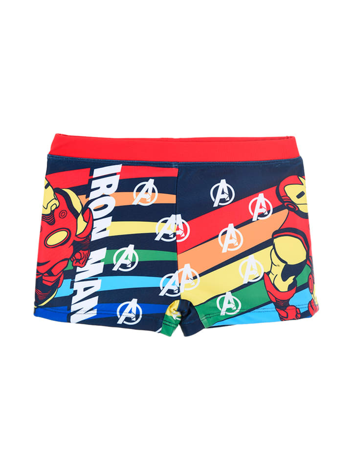 Badehose Ironman Shorts Schwimmen in Rot