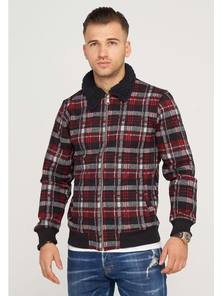 Flanelljacke LIJAN in Rot