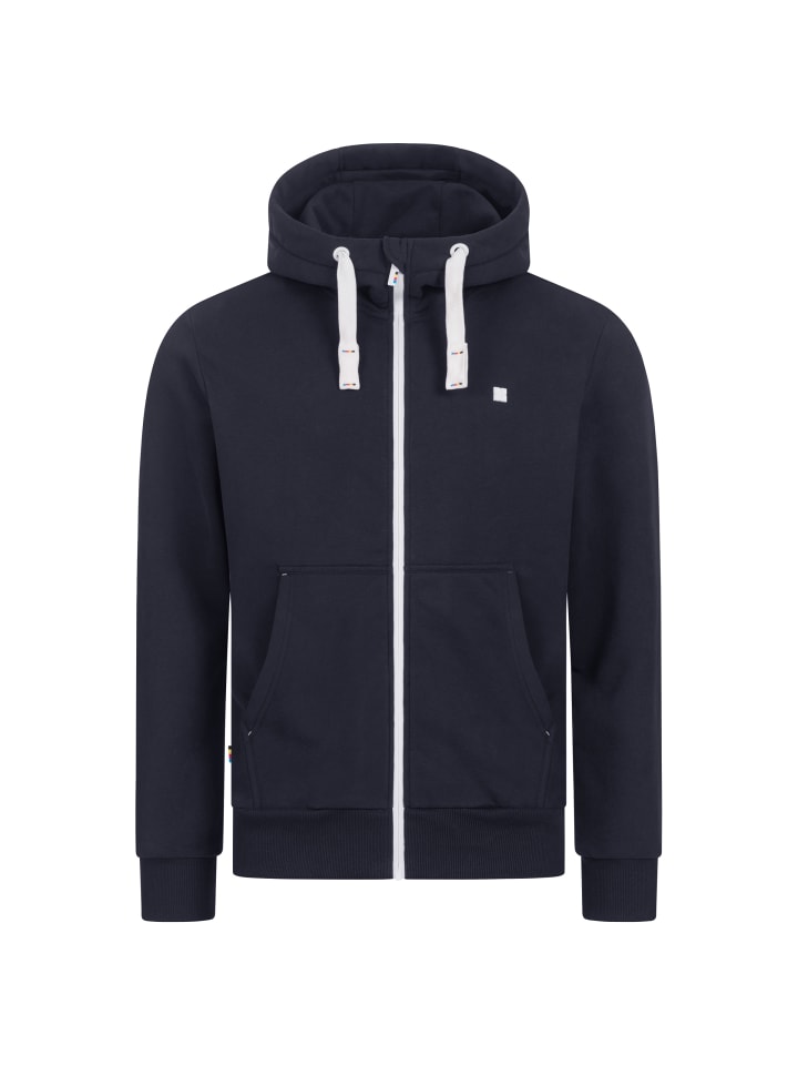 Kapuzensweatshirt FinnCMYK II in Blau