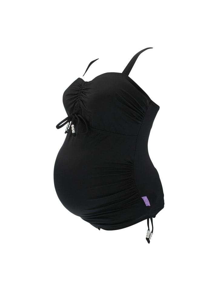 Umstandsbademode CAMERON schwarz F/G-Cup Tankini