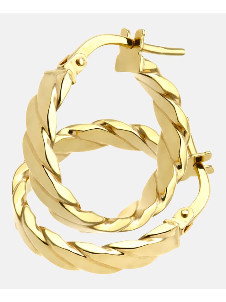 Creolen aus 375 Gelbgold
