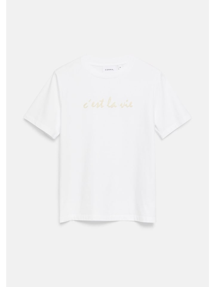 T-Shirt in 01E7_weiß