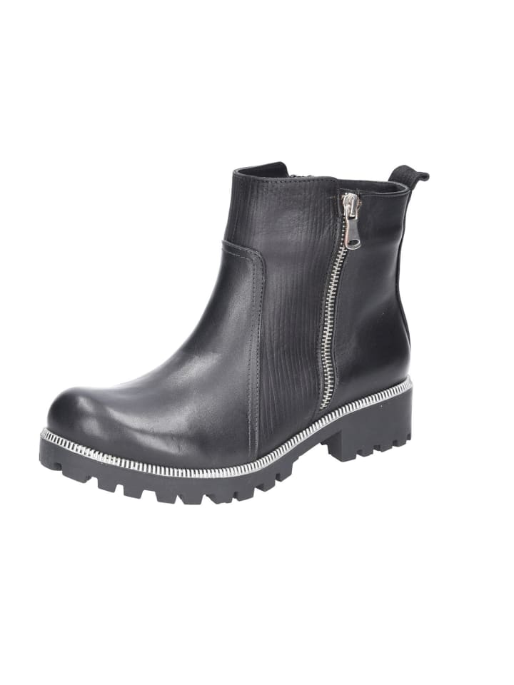 Stiefelette in schwarz