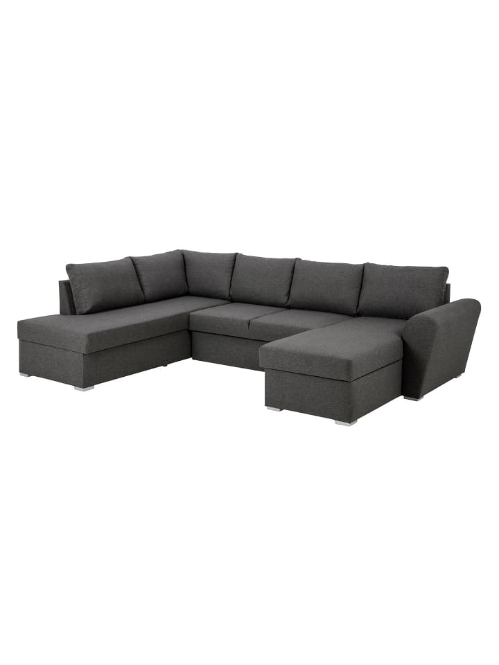 Schlafsofa Stefan Grau 297 x 203 cm