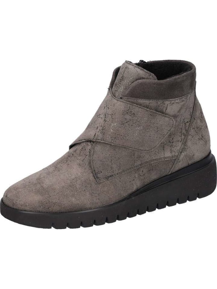Stiefelette in grau