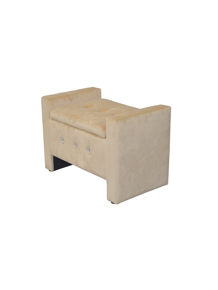 Sitzbank mit Stauraum Kai in beige