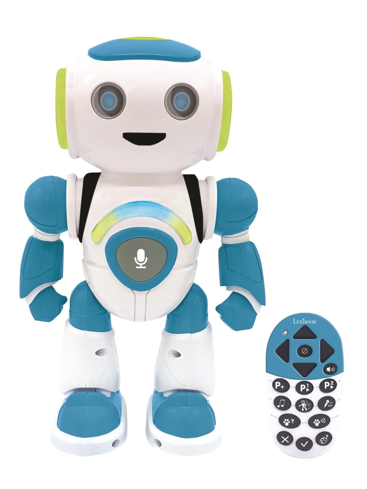 POWERMAN® JR. Programmierbarer Roboter mit Tierquiz (DE)