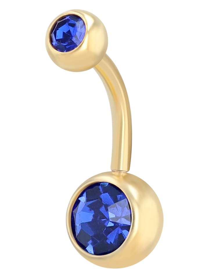 Damen Piercing aus Edelstahl in gold