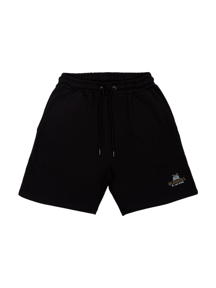 Sweatshorts Basic Osk Samurai Logo in Black