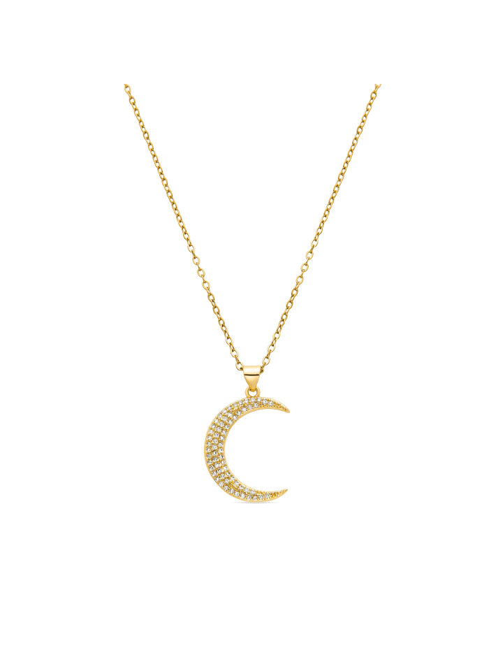 Halskette Deoko mit 18 Karat Gelbgold-Finish – DEOKO