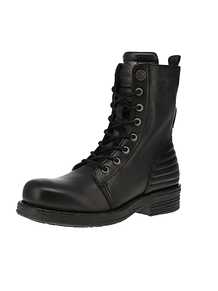 Boots Horn in Schwarz