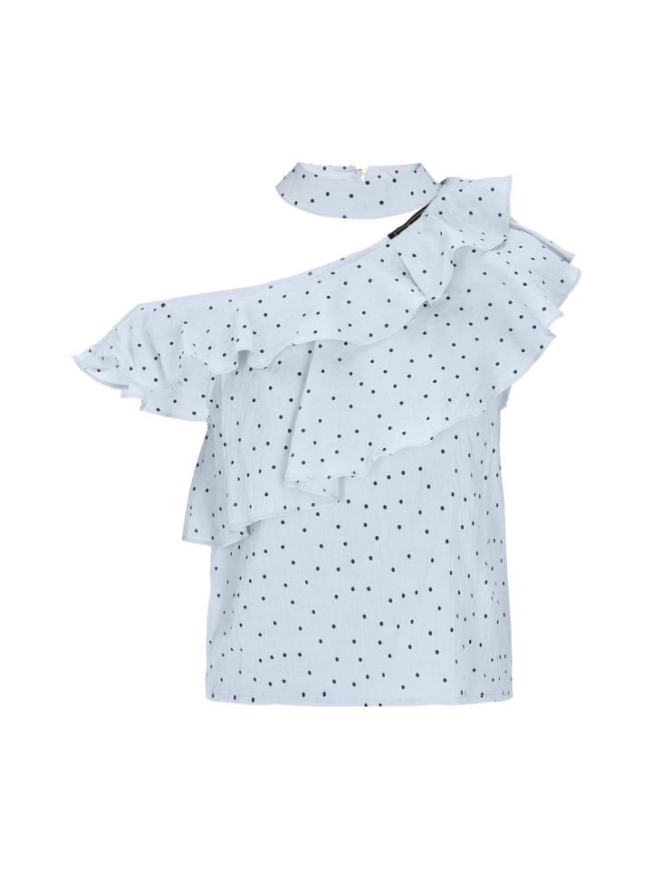 Women Blouse in blue black