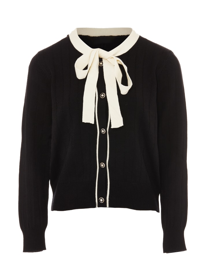 Women Cardigan in Schwarz
