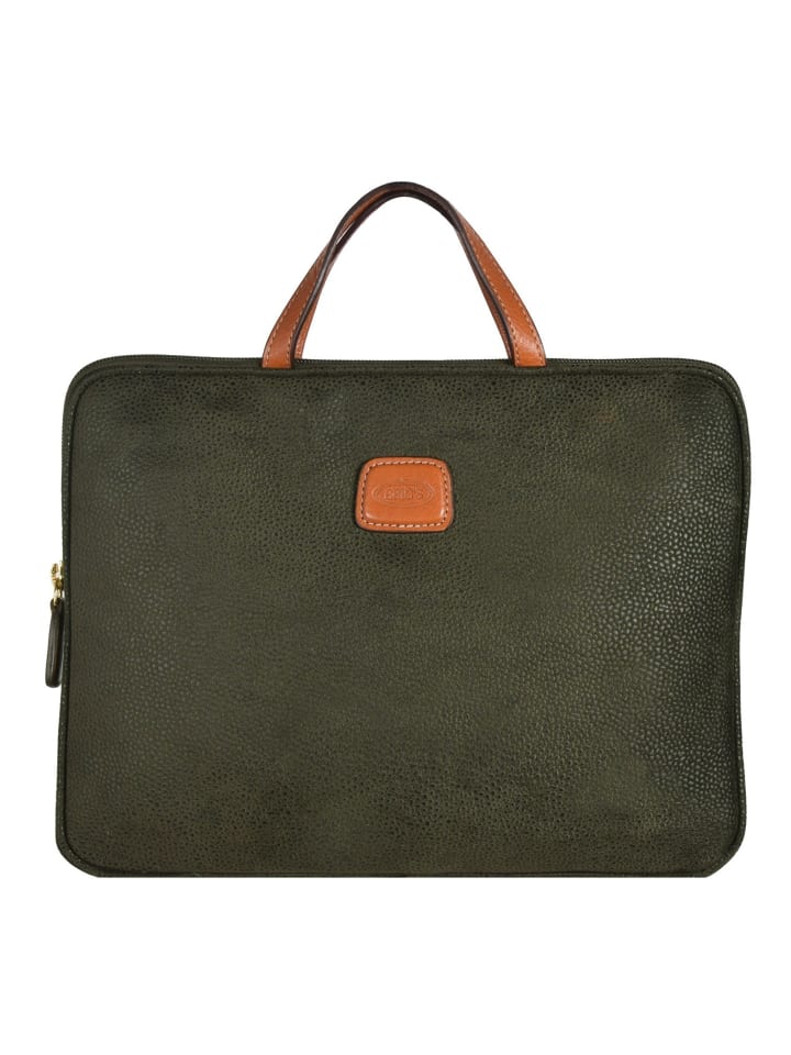 Life Aktentasche 30 cm Laptopfach oliv