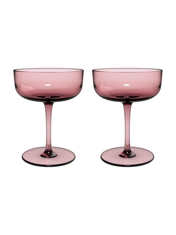 2er Set Sektschalen / Dessertschalen Like Glass in Grape 100 ml