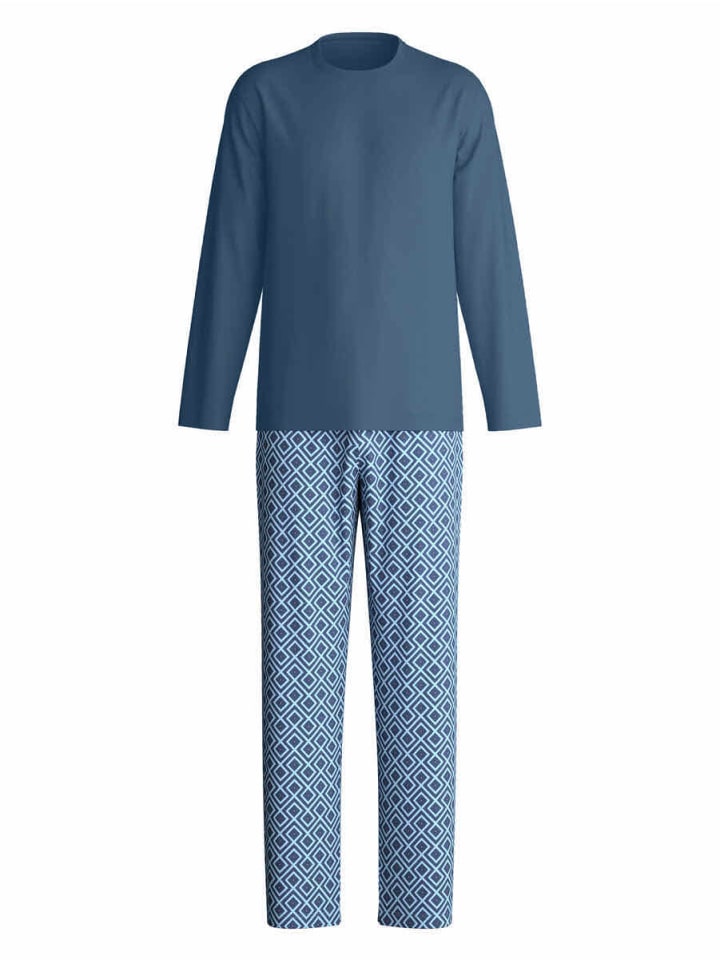 Pyjama in Atlantic blue