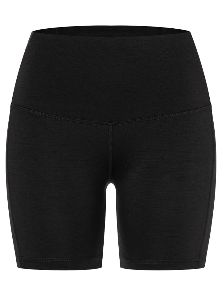 Merino Shorts LIQUID FLOW in schwarz