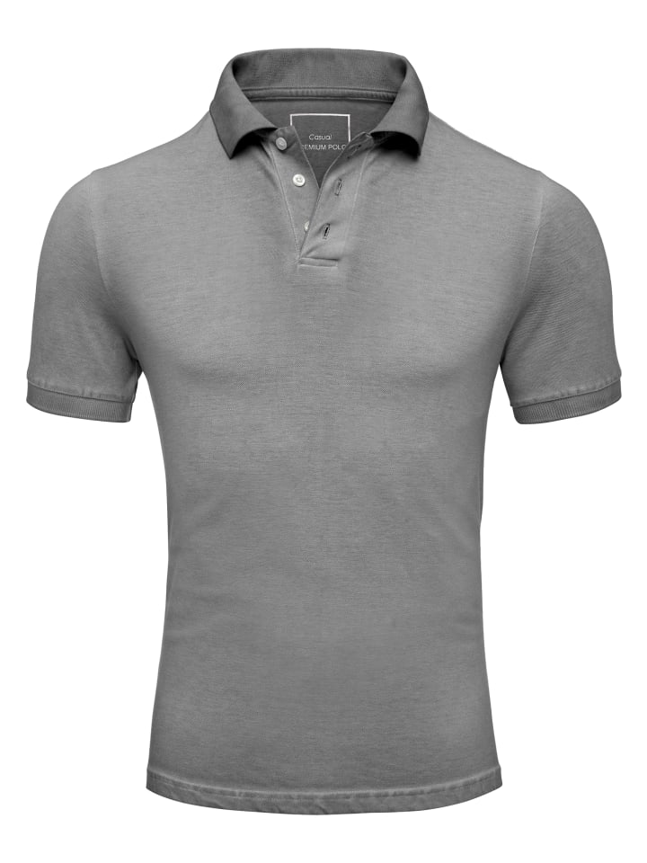 Poloshirt DE PERE in Anthrazit