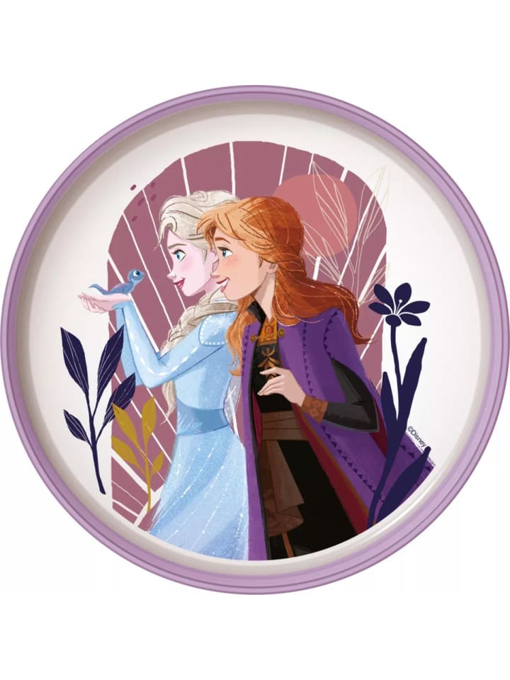 Disney Eiskönigin Journey rutschfeste Mikro-Kunststoffflache Teller