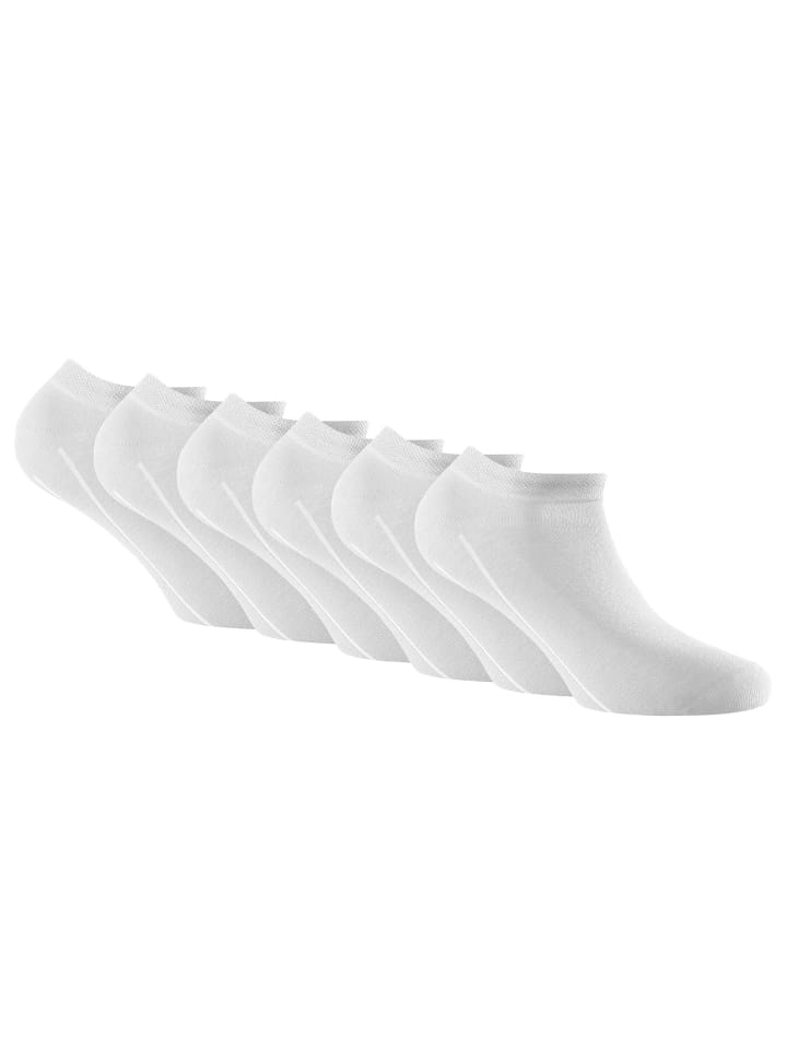 Socken 6er Pack in Weiß
