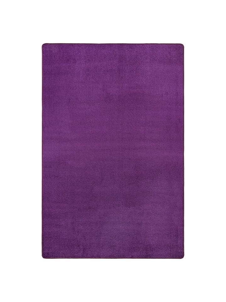Kurzflor Teppich Fancy in Violett