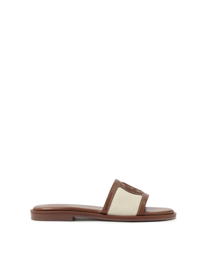Slipper in Braun