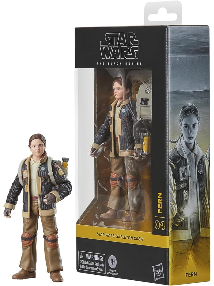 Star Wars The Black Series Fern Skeleton Crew Action-Figur 15 cm 4+