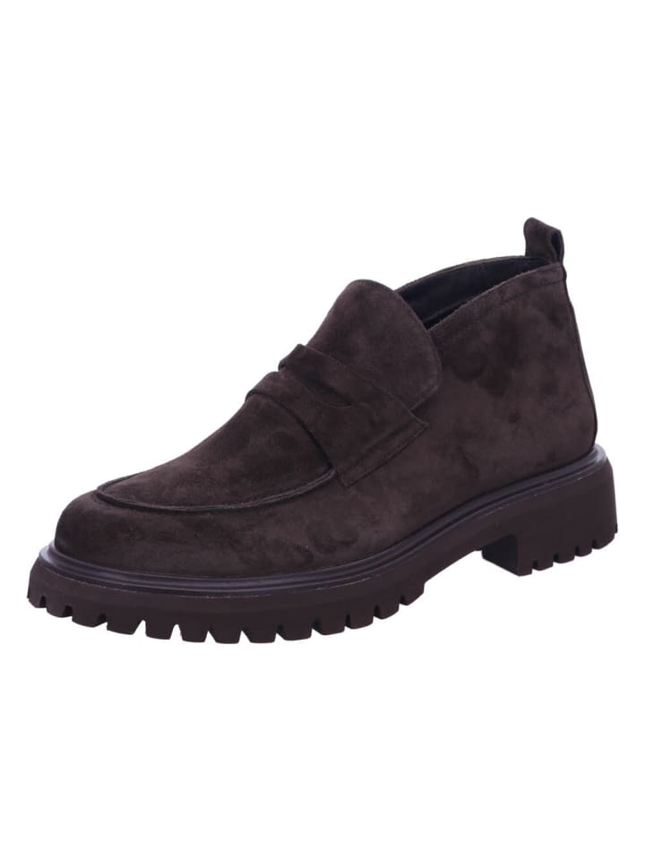 Damen Stiefel/Boots ungefüttert 0080-8344-001 in Braun