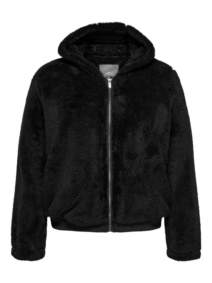 Teddyfell Mantel in Black