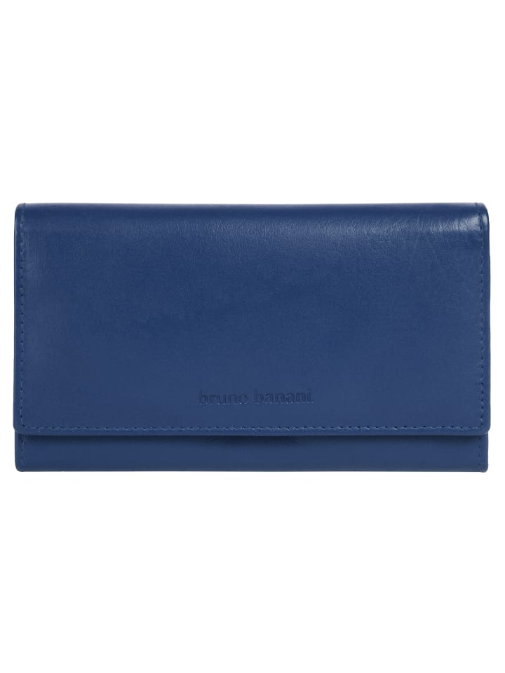 Geldbörse echt Leder in blau