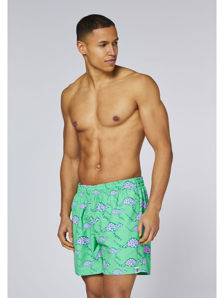 Badehose in Grün