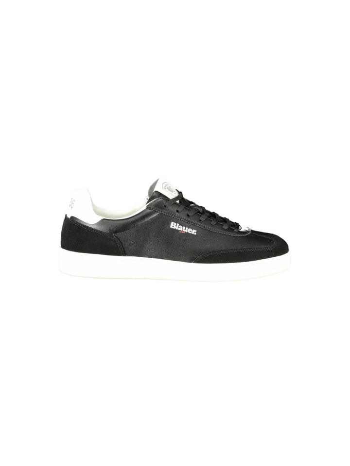 Schwarz Polyurethan Herren Sneaker