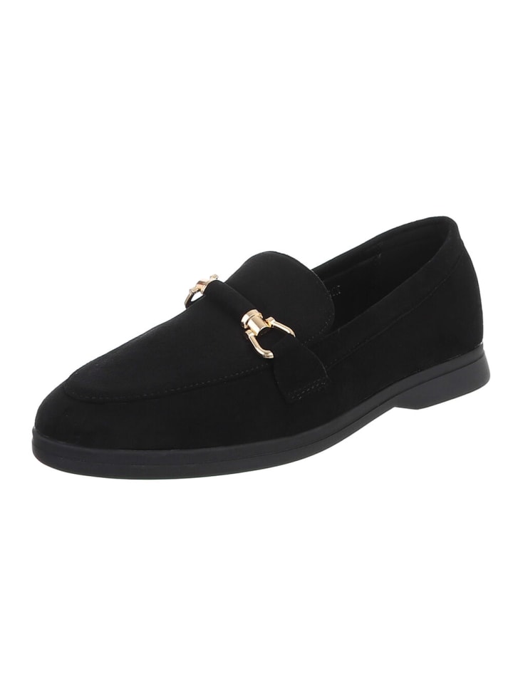 Halbschuh in Schwarz