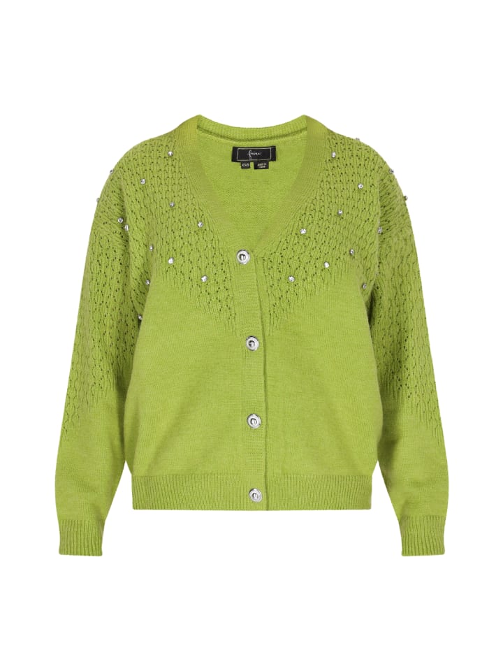 Damen Cardigan in Grün
