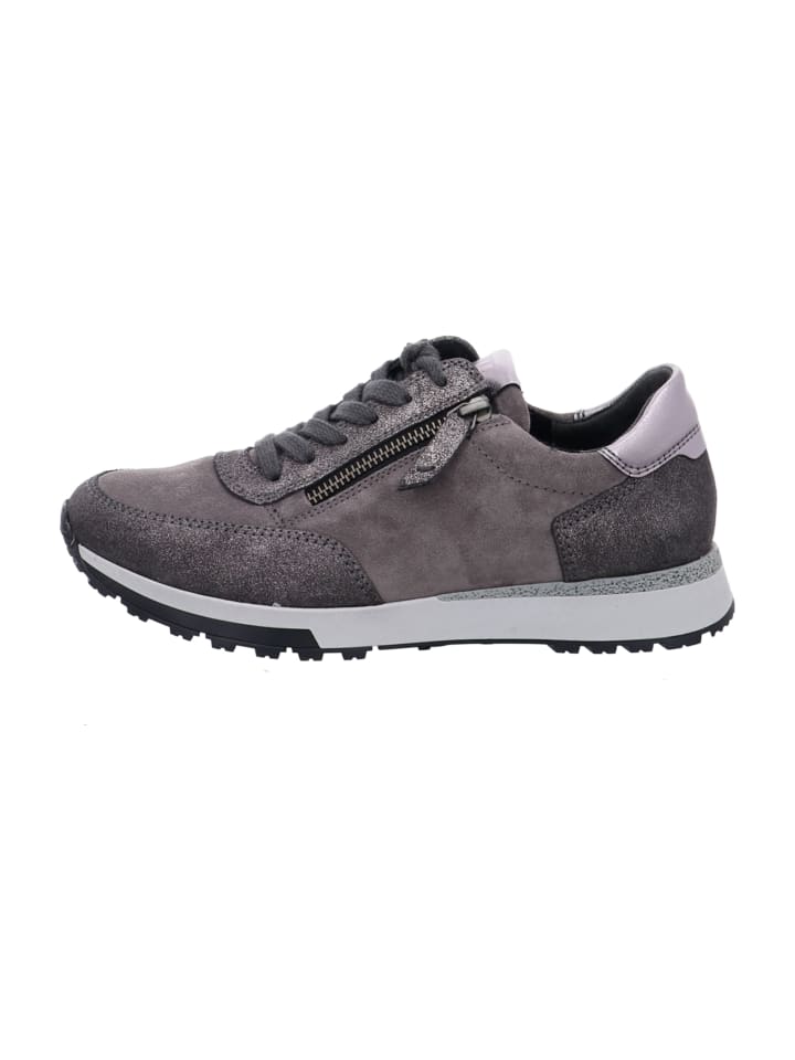 Sportliche Schnürschuhe in Grau