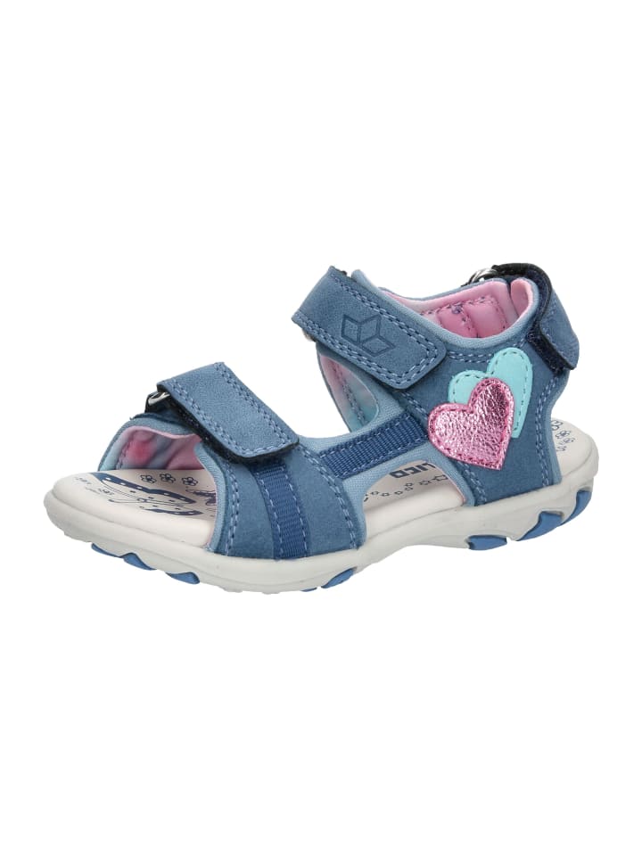 Sandale "Ella V" in Blau