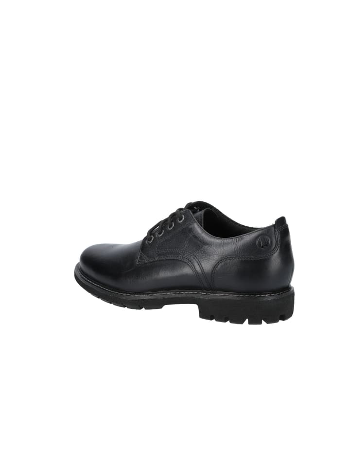 Schnürschuhe in black