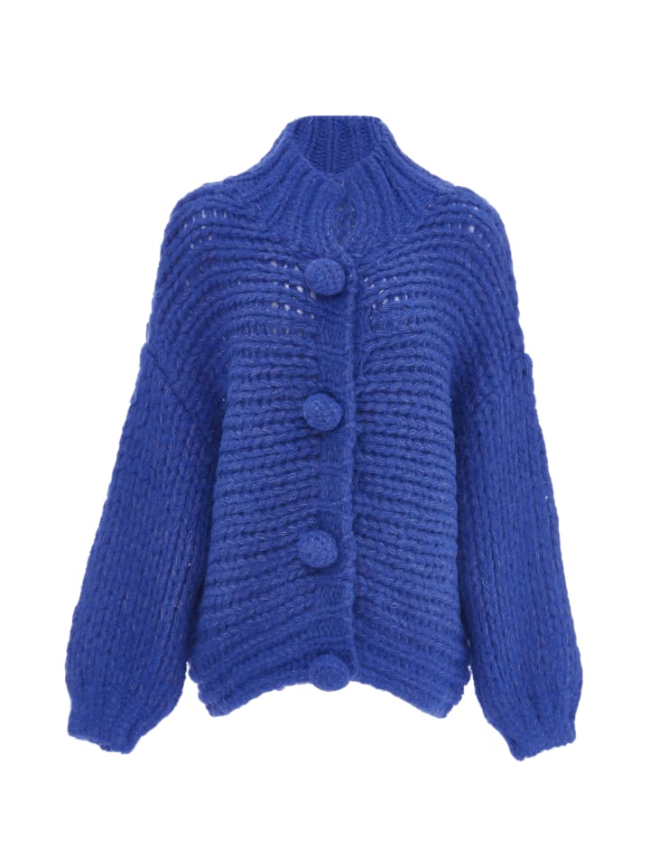 Damen Strickjacke in Königsblau