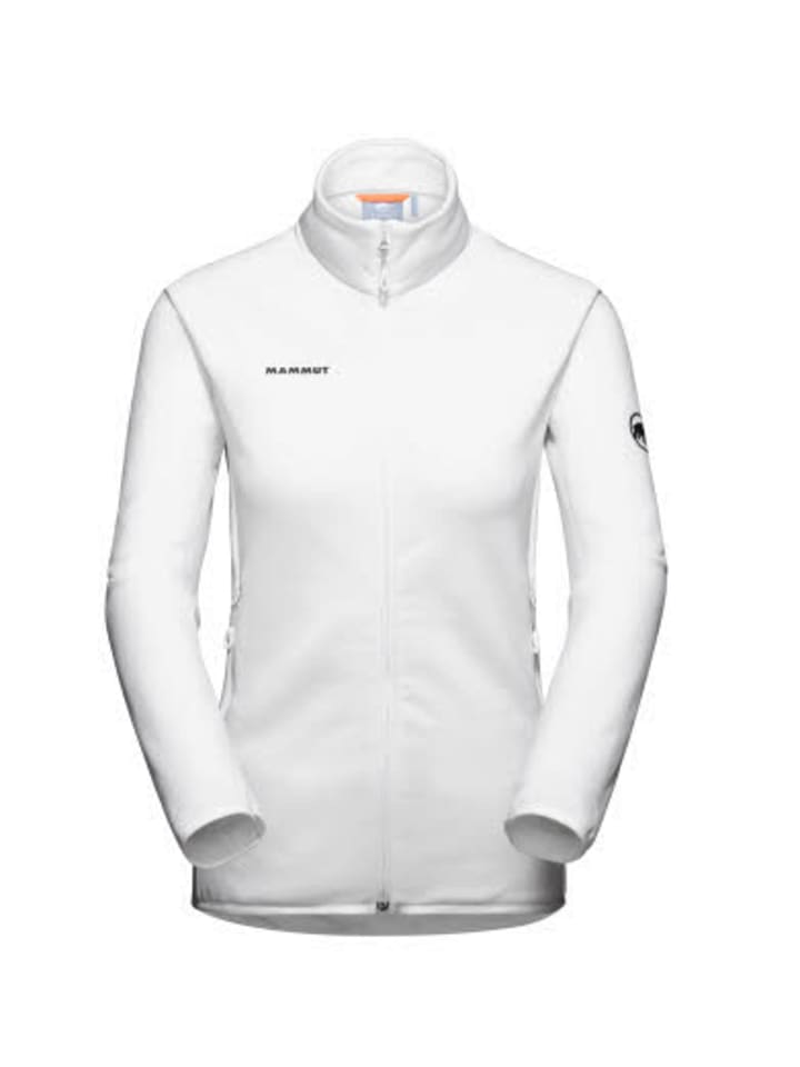 Fleecejacke in weiss
